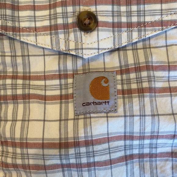 Carhartt short sleeve button down - Picture 2 of 3